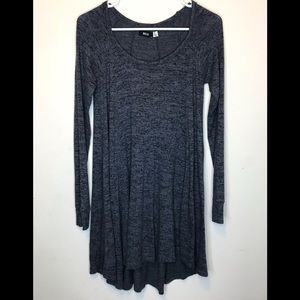 BDG Urban Outfitters Gray Hi-low Tunic